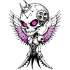 Engel kranium - Totenkopf Alien Engel FS0112