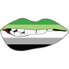 Biting Lips - Aromantic