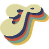 Retro Letter T