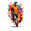 Handball Player Streetwear Iconic Style