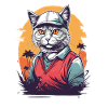 Cats Golfer Golfer Streetwear Design