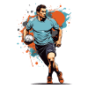 Handball Player Streetwear Iconic Style