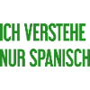 I only understand Spanish