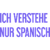 I only understand Spanish