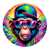 Neon Monkey Vibes