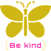 Be Kind Butterfly Design