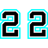 22 Number symbol