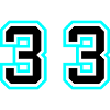33 Symbole numérique