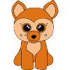 Kleiner süßer Fuchs