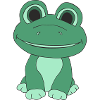 Süßer Frosch