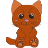 Süße kleine Katze