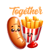 Better Together – Bratwurst Fries Snack
