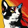 Chat, Motif De Chat