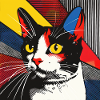 Chat, Motif De Chat