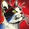 Chat, Motif De Chat