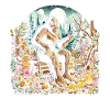 Bigfoot with guitar