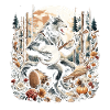 Werwolf mit Gitarre