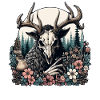 Floral Cryptid Wendigo