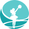 Cheerleading Cheerleading Cheerleading Mädchen