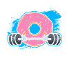 Donut PowerLifting Workout -Weightlifter