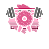 Donut PowerLifting Workout -Weightlifter