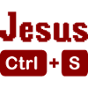 Jesus saves Ctrl+S