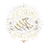 Jesus liebt dich – Handmotiv