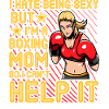 Citation amusante de maman boxe