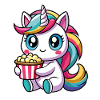 Popcorn Einhorn