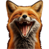 Lachender Fuchs 1