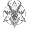 Ziege Baphomet