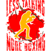 less talking more boxing
