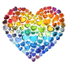 Rainbow Heart