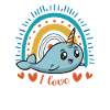Narwal Einhornwal