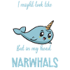 Narwal Einhornwal