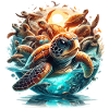 Schildkröten Welt Wunder Schildkröte Geschenk