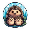 Hedgehog Family