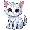 Little cute kitten