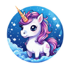 Niedliches Einhorn
