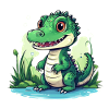 Cute Crocodile