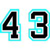 43 Symbole numérique