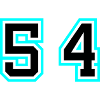 54 Symbole numérique