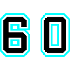 60 Number Symbol