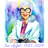 Iris Apfel,bunt, Graffiti, illustration, Aquarell