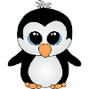 Süßer kleiner Pinguin