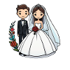 just married - pour mariage