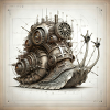 Snail Weapon Mechanic Poster Poster