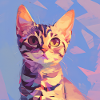 Chat, Motif De Chat