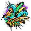 Graffiti Art Drawing Illustration Street Art