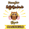Kaffeetrinkende Fürsorgliche Nachteule